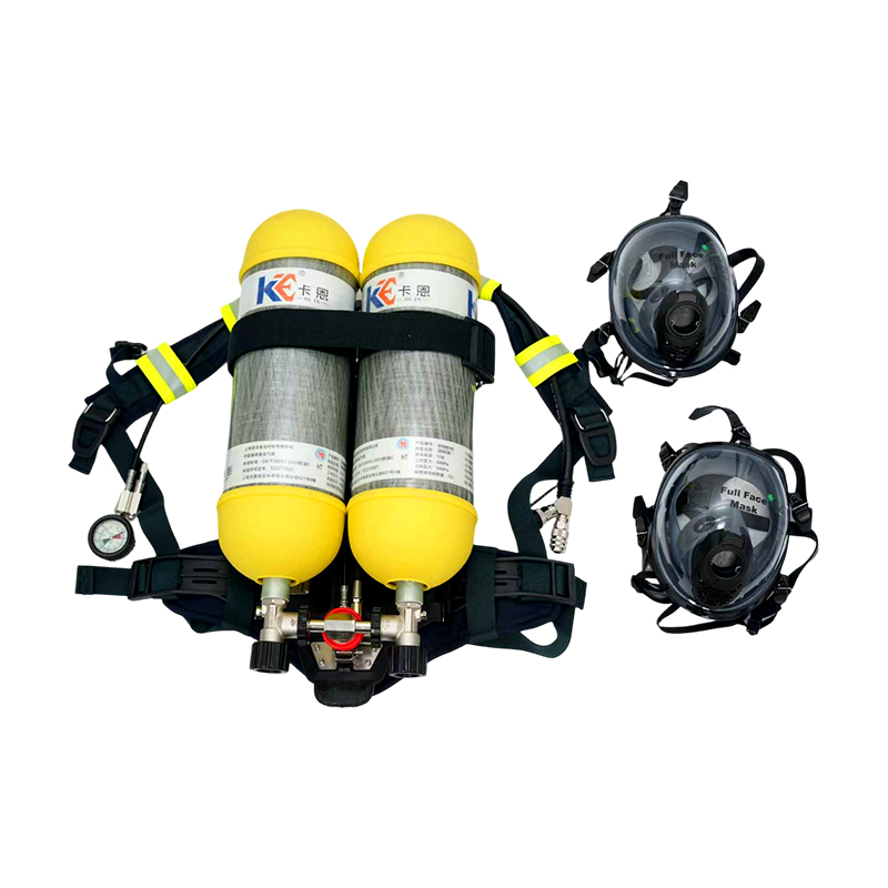 Autorespiratore ad aria compressa a pressione positiva a doppio cilindro RHZK-6.8L