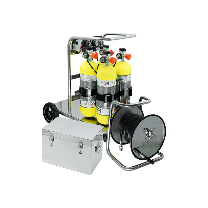 HKC60 Carrello per autorespiratore a tubo lungo